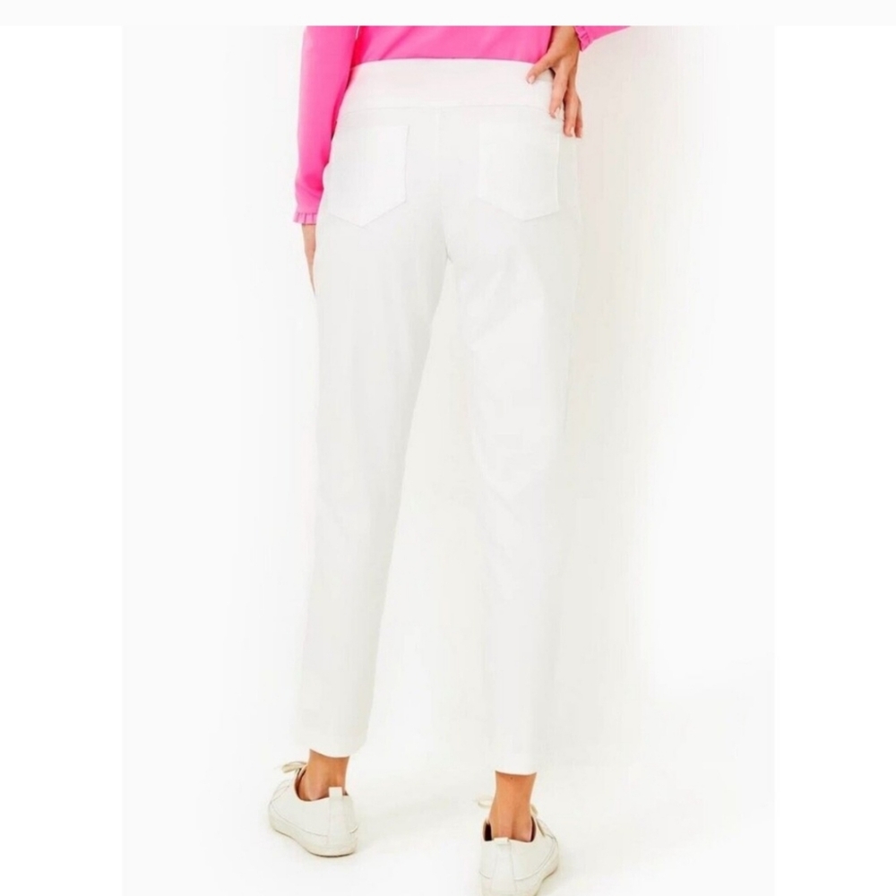 Lilly Pulitzer White Luxetic Pants - Picture 1 of 6